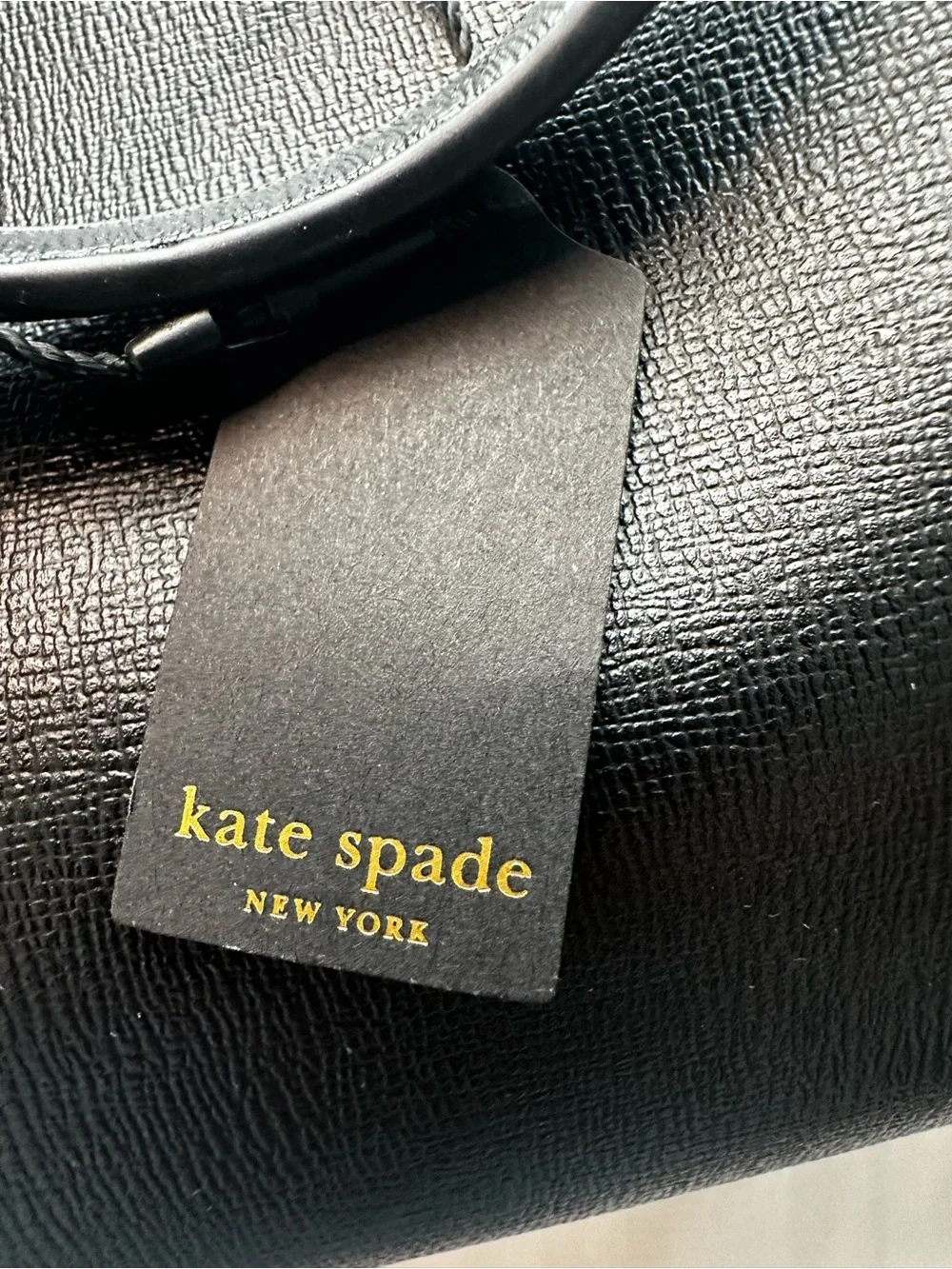 Kate Spade All Day Large Leather Tote Bag Black